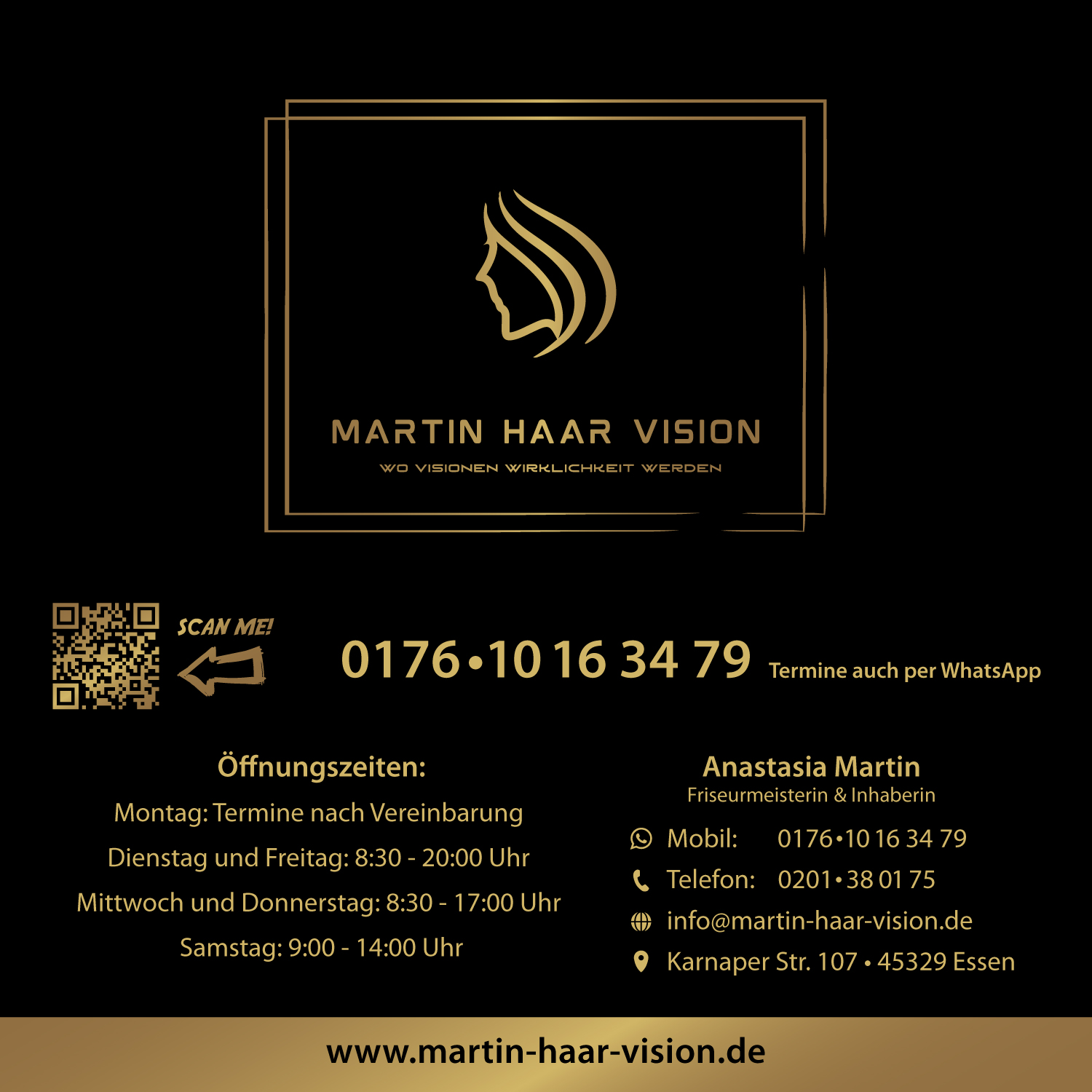 MARTIN HAAR VISION - Anastasia Martin Friseurmeisterin
